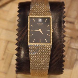 Bulova Watch Gold Tone